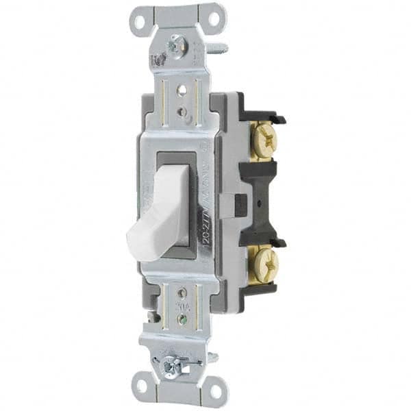 Hubbell Wiring Device-Kellems - Toggle Switches Switch Type: Medium Duty Switch Sequence: Off-On - USA Tool & Supply