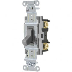 Hubbell Wiring Device-Kellems - Toggle Switches Switch Type: Medium Duty Switch Sequence: Off-On - USA Tool & Supply