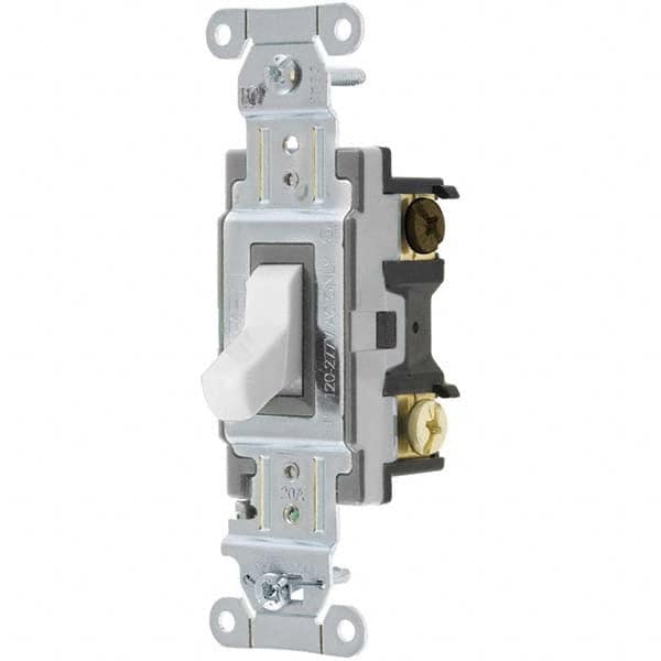 Hubbell Wiring Device-Kellems - Toggle Switches Switch Type: Medium Duty Switch Sequence: Off-On - USA Tool & Supply