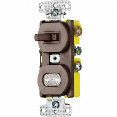 Hubbell Wiring Device-Kellems - Toggle Switches Switch Type: General Purpose Switch Sequence: Off-On - USA Tool & Supply