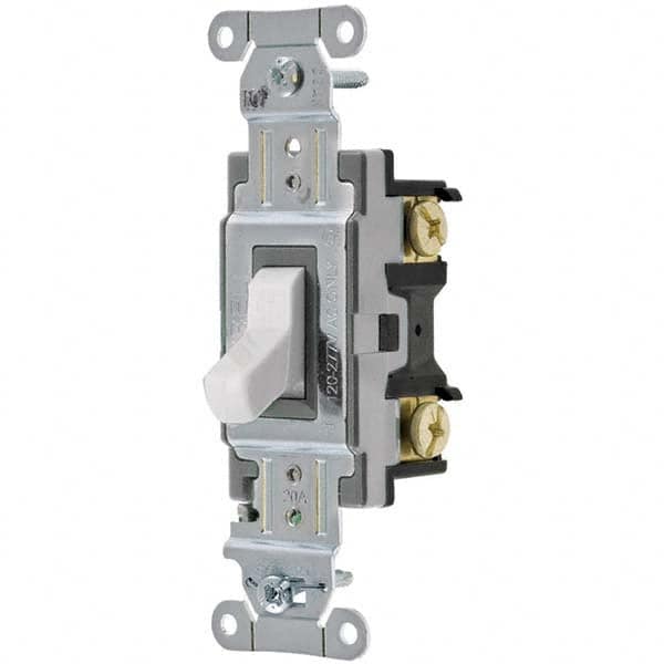 Hubbell Wiring Device-Kellems - Toggle Switches Switch Type: Medium Duty Switch Sequence: Off-On - USA Tool & Supply