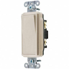 Hubbell Wiring Device-Kellems - Rocker Switches Switch Type: Medium Duty Switch Sequence: Off-On - USA Tool & Supply