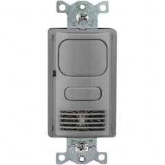 Hubbell Wiring Device-Kellems - Motion Sensing Wall Switches Switch Type: Occupancy or Vacancy Sensor Duel Switch Sensor Type: Ultasonic; Infared - USA Tool & Supply