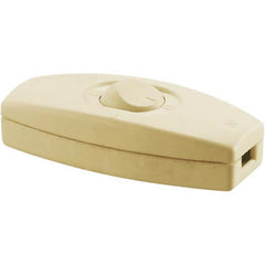 Hubbell Wiring Device-Kellems - Light Switch & Outlet Accessories Accessory Type: Cord Switch For Use With: #18 to #16 AWG SPT 1 and SPT 2 - USA Tool & Supply