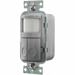 Hubbell Wiring Device-Kellems - Motion Sensing Wall Switches Switch Type: Vacancy Sensor Sensor Type: Infrared - USA Tool & Supply