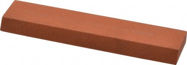 Norton - 4-1/2" Long x 1" Wide x 5/16" Thick, Aluminum Oxide Sharpening Stone - Rectangle, Fine Grade - USA Tool & Supply