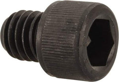 Value Collection - 7/16-14 UNC Hex Socket Drive, Socket Cap Screw - Alloy Steel, Black Oxide Finish, Fully Threaded, 1/2" Length Under Head - USA Tool & Supply