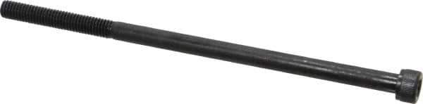 Value Collection - #10-32 UNF Hex Socket Drive, Socket Cap Screw - Alloy Steel, Black Oxide Finish, Partially Threaded, 4" Length Under Head - USA Tool & Supply