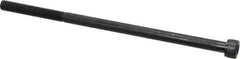 Value Collection - #10-32 UNF Hex Socket Drive, Socket Cap Screw - Alloy Steel, Black Oxide Finish, Partially Threaded, 4" Length Under Head - USA Tool & Supply