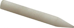 Norton - 1" Long x 1/8" Wide Novaculite Sharpening Stone - Point, Extra Fine Grade - USA Tool & Supply