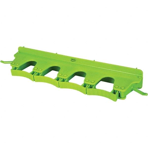 Vikan - All-Purpose & Utility Hooks Type: Wall Strip Organizer Overall Length (Inch): 15-1/2 - USA Tool & Supply