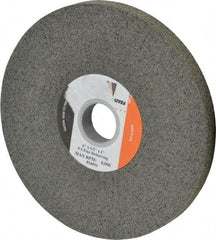 Standard Abrasives - 6" Diam, 1/2" Face Width, 1" Center Hole, Fine Grade, Silicon Carbide Deburring Wheel - Convolute, Hard Density 9 Grade, 6,000 RPM - USA Tool & Supply