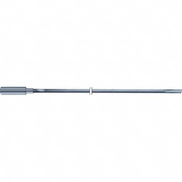 Guhring - Letter G, 45mm Flute Length, 42.03mm Depth of Cut, Solid Carbide Shank, Single Flute Gun Drill - USA Tool & Supply