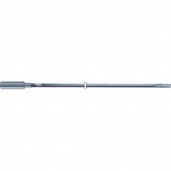 Guhring - Letter G, 45mm Flute Length, 42.62mm Depth of Cut, Solid Carbide Shank, Single Flute Gun Drill - USA Tool & Supply