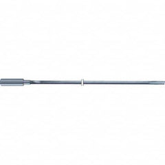 Guhring - Letter G, 160mm Flute Length, 157.62mm Depth of Cut, Solid Carbide Shank, Single Flute Gun Drill - USA Tool & Supply
