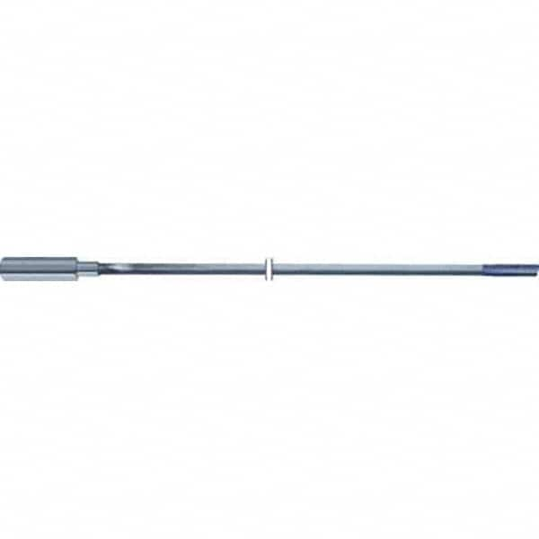 Guhring - #28, 320mm Flute Length, 314.64mm Depth of Cut, Solid Carbide Shank, Single Flute Gun Drill - USA Tool & Supply