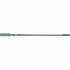 Guhring - 11/64", 485mm Flute Length, 478.45mm Depth of Cut, Solid Carbide Shank, Single Flute Gun Drill - USA Tool & Supply