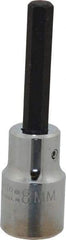 Proto - 1/2" Drive, 8mm Hex Bit Socket - 3-1/4" OAL - USA Tool & Supply