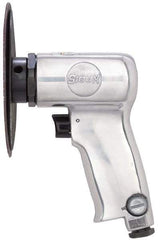 Sioux Tools - 4-1/2" Max Disc, 14,000 RPM, Pneumatic Handheld Disc Sander - 12 CFM, 1/4 NPT Inlet, 0.63 hp, 90 psi - USA Tool & Supply