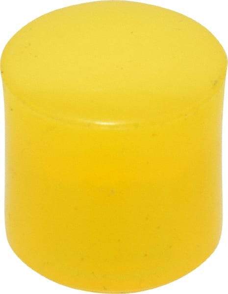 Vaughan Bushnell - 1" Face Diam, Grade Hard, Yellow Hammer Tip/Face - Plastic - USA Tool & Supply