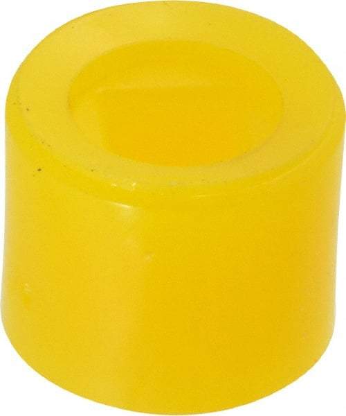 Vaughan Bushnell - 1-13/32" Face Diam, Grade Hard, Yellow Hammer Tip/Face - Plastic - USA Tool & Supply