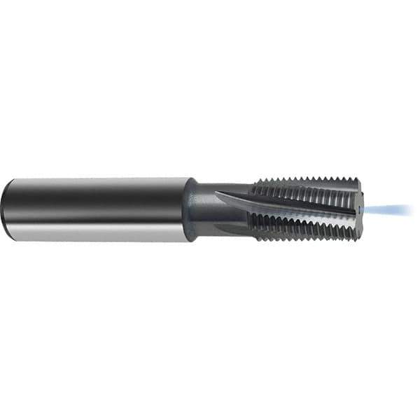 Guhring - 1-16 UNC/UNF , 19.95mm Cut Diam, 5 Flute Solid Carbide Helical Flute Thread Mill - Internal Thread, 33mm LOC, 105mm OAL, 20mm Shank Diam - USA Tool & Supply