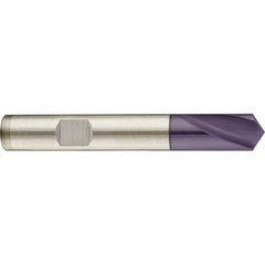 Guhring - 4mm Body Diam, 120°, 55mm OAL, Cobalt Spotting Drill - USA Tool & Supply