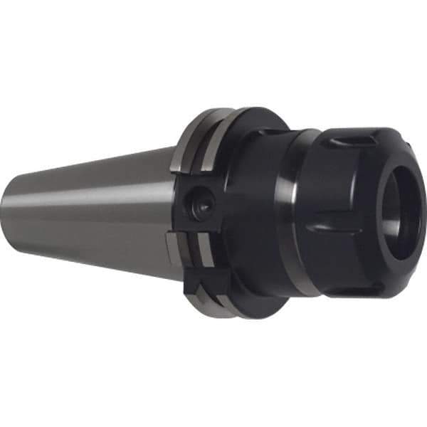 Guhring - 160mm Projection, ISO50 Taper Shank, ER25 Collet Chuck - 42mm Shank Diam - Exact Industrial Supply