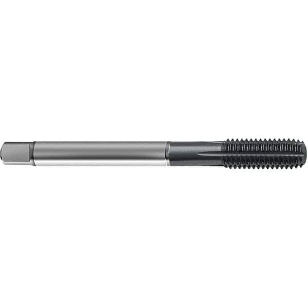 Guhring - 5/16-24 UNF 2BX H7/H8 Thread Limit Modified Bottoming Thread Forming Tap - High Speed Steel, TiCN Finish, 3.543" OAL, Right Hand Thread, Series 4378 - USA Tool & Supply