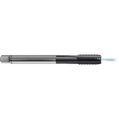 Guhring - M24x3.00 Metric 6HX 5 Flute TiCN Finish High Speed Steel Straight Flute Standard Hand Tap - Modified Bottoming, Right Hand Thread, 160mm OAL, D8/D9 Limit, Through Coolant - Exact Industrial Supply