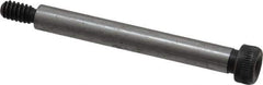 Value Collection - 1/4" Shoulder Diam x 2" Shoulder Length, #10-24 UNC, Hex Socket Shoulder Screw - 4140 Alloy Steel, Uncoated, 3/16" Head Height x 3/8" Head Diam - USA Tool & Supply