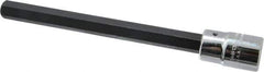 Proto - 1/2" Drive, 12mm Hex Bit Socket - 7-1/4" OAL, 5-5/8" Bit Length, Long Hex Bit Socket - USA Tool & Supply