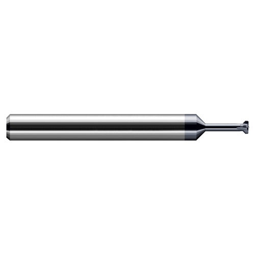 ‎0.3550″ Cutter Diameter × 0.0300″ Width (TSC) × 1.0780″ (1-5/64″) Neck Length Carbide Thread Relief Cutter, 4 Flutes, AlTiN Coated