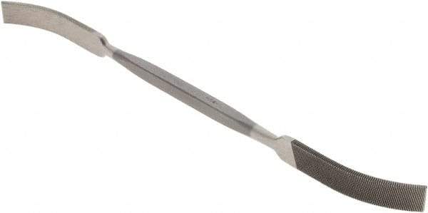 Grobet - 7" Riffler Precision Swiss Pattern File - Silversmith's Handle - USA Tool & Supply