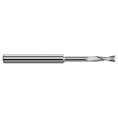 ‎End Mills for Plastics - 2 Flute - 0.0469″ (3/64″) Cutter Diameter × 0.1410″ Length of Cut × 0.3750″ (3/8″) Reach Carbide Square Upcut End Mill for Plastic, 2 Flutes