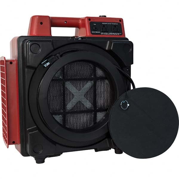 XPower Manufacturing - Self-Contained Electronic Air Cleaners Type: Portable Air Cleaner Width (Decimal Inch): 10.4000 - USA Tool & Supply