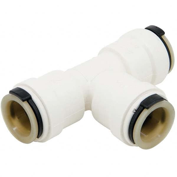 Watts - Plastic Push-To-Connect Tube Fittings Type: Union Tee Tube Outside Diameter (mm): 12.7 - USA Tool & Supply