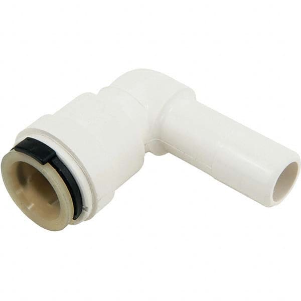 Watts - Plastic Push-To-Connect Tube Fittings Type: Stackable Elbow Tube Outside Diameter (mm): 12.7 - USA Tool & Supply
