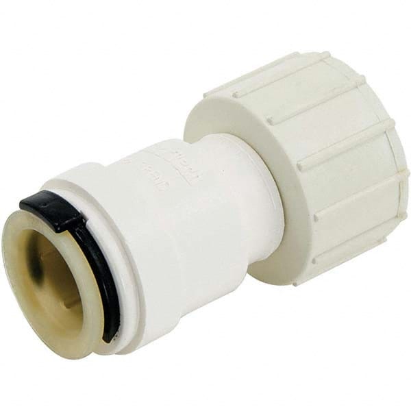 Watts - Plastic Push-To-Connect Tube Fittings Type: Female Union Tube Outside Diameter (mm): 12.7 x 19.05 - USA Tool & Supply
