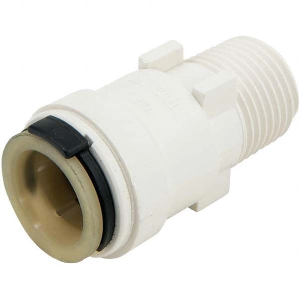 Watts - Plastic Push-To-Connect Tube Fittings Type: Union Connector Tube Outside Diameter (mm): 12.7 - USA Tool & Supply