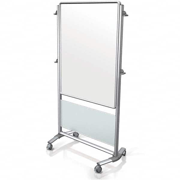 Ghent - Whiteboards & Magnetic Dry Erase Boards Type: Porcelain on steel Magnetic marker board Height (Inch): 75-5/8 - USA Tool & Supply