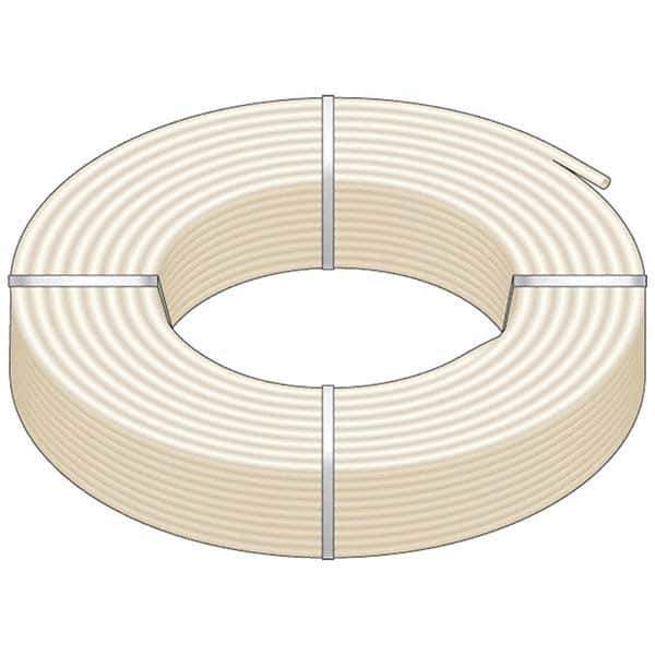 Mueller Industries - 0.862" ID x 1-1/8" OD, 100' Long, PEX-A Tube - Natural with Red Print, 100 Max psi - USA Tool & Supply