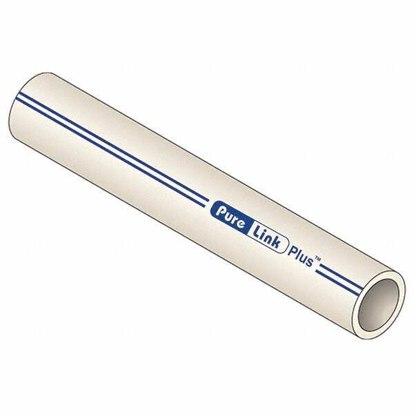 Mueller Industries - 0.862" ID x 1-1/8" OD, 100' Long, PEX-A Tube - Natural with Blue Print, 100 Max psi - USA Tool & Supply