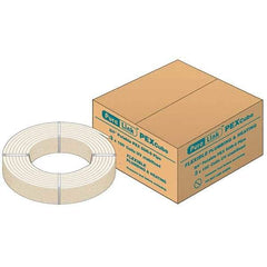 Mueller Industries - 0.671" ID x 7/8" OD, 100' Long, PEX-A Tube - Natural with Blue Print, 100 Max psi - USA Tool & Supply