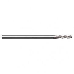 3.0 MM BALL V-HELIX NF 3X LOC 3FL - USA Tool & Supply