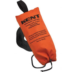 Kent - Rescue Buoys, Rings & Ropes Type: Buoy Line Bag Rope Rope Length (feet): 100 (Feet) - USA Tool & Supply