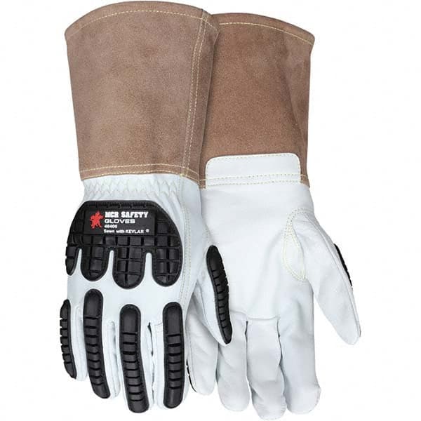 MCR Safety - Size L Goatskin Welding Glove - USA Tool & Supply