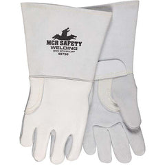 MCR Safety - Size XL Foam Lined Elkskin Welding Glove - USA Tool & Supply
