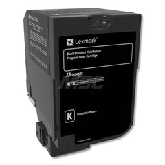 Lexmark - Office Machine Supplies & Accessories; Office Machine/Equipment Accessory Type: Toner Cartridge ; For Use With: Lexmark CS720de; CS720dte; CS725de; CS725dte ; Color: Black - Exact Industrial Supply