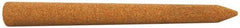 Norton - 3" Long x 5/16" Diam x 5/16" Thick, Aluminum Oxide Sharpening Stone - Round Pointed, Medium Grade - USA Tool & Supply
